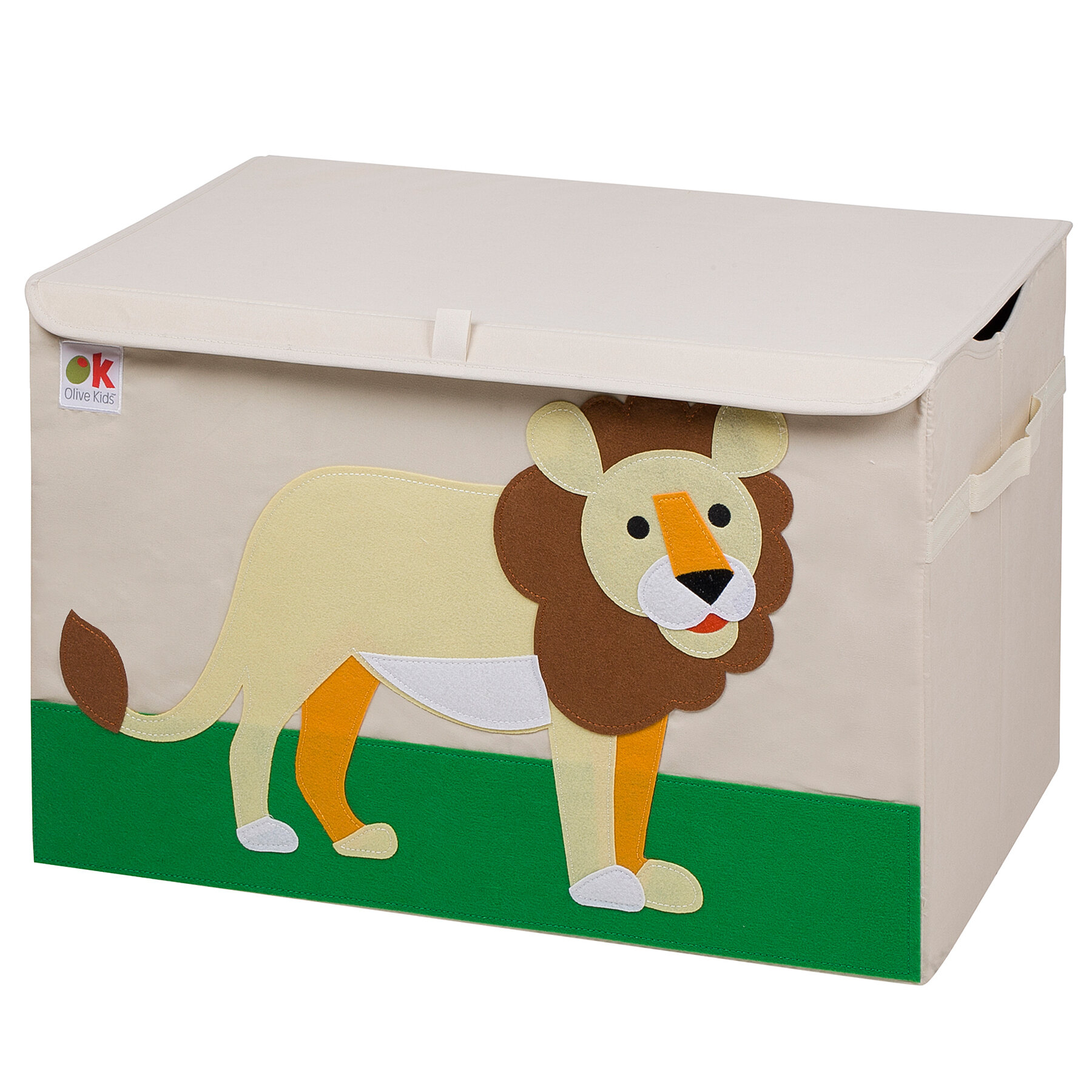 Wildkin Olive Kids Lion Toy Box Reviews Wayfair Ca