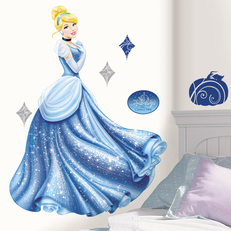 Personalized disney Princess Cinderella Vinyl Wall Decal Your Name 