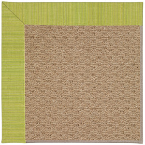 Zoe Machine Tufted Pea Pod/Brown Indoor/Outdoor Area Rug