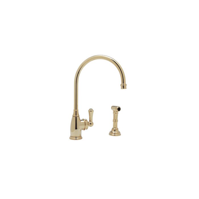 Rohl Perrin And Rowe Single Handle Kitchen Faucet Wayfair
