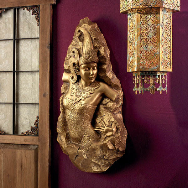 Design Toscano Balinese Legong Dancer Wall Fragment Wall Decor