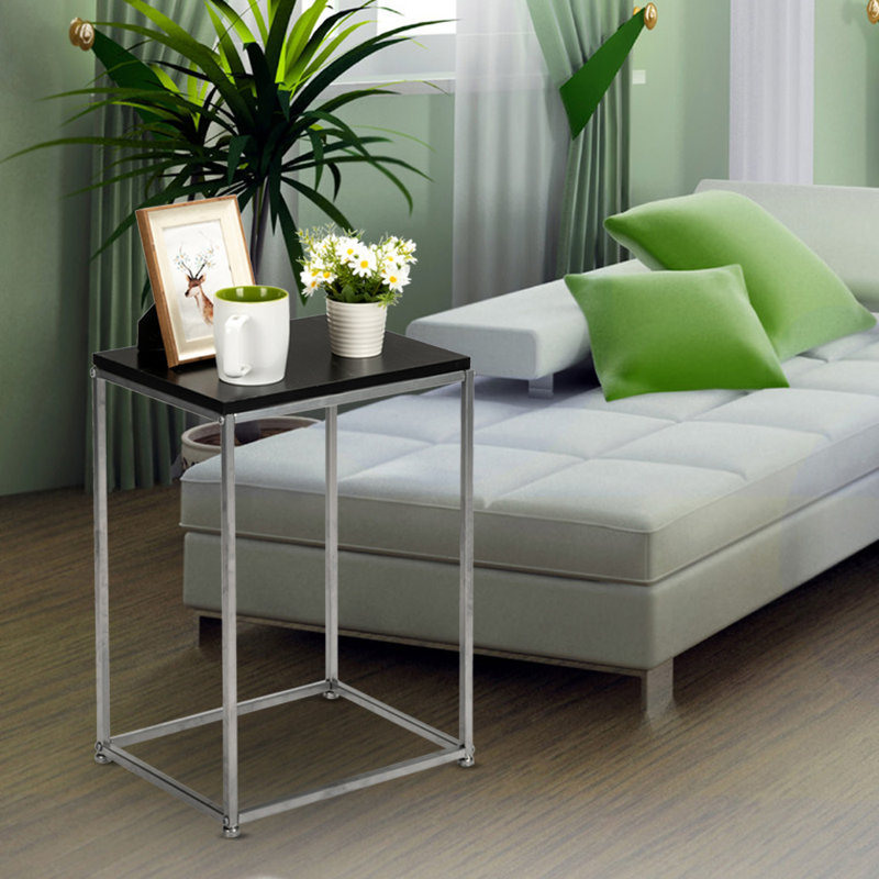 17 Stories Portable Lightweight Side Table End Table Single Layer