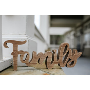 Wooden Family Letters Wayfair