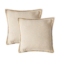 cream colored pillows