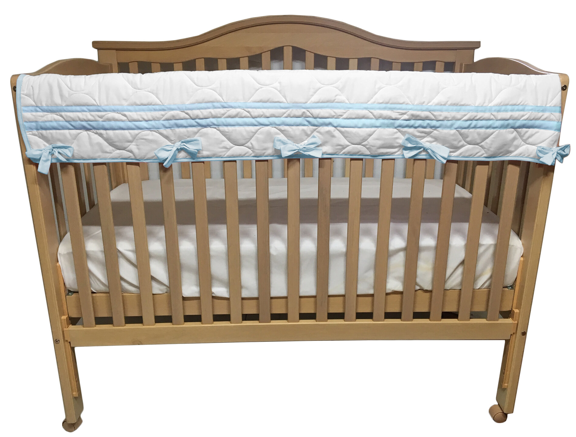 Harriet Bee Dvorak Quilted Crib Rail Guard Cover Wayfair