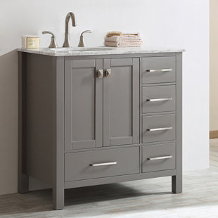 Hemnes Odensvik Sink Cabinet With 2 Drawers Gray 24 3 4x19 1