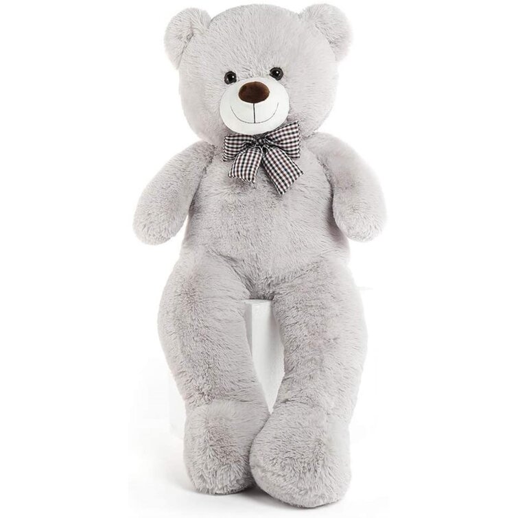 WHITE Crystal Eyes with METAL BACKS Traditional Teddy Bear Doll Animal Safety 