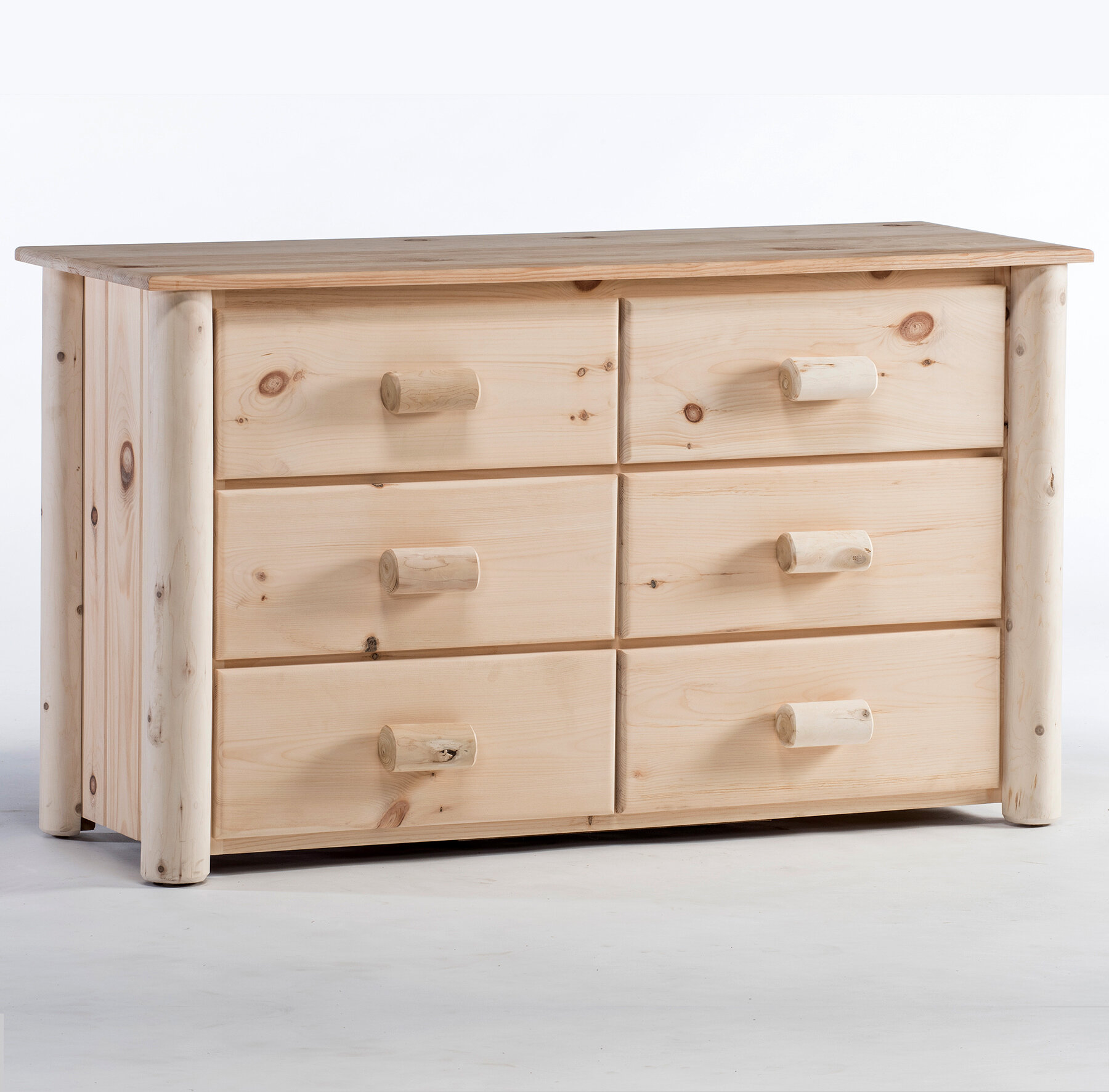 Millwood Pines Timothy 6 Drawer Double Dresser Reviews Wayfair