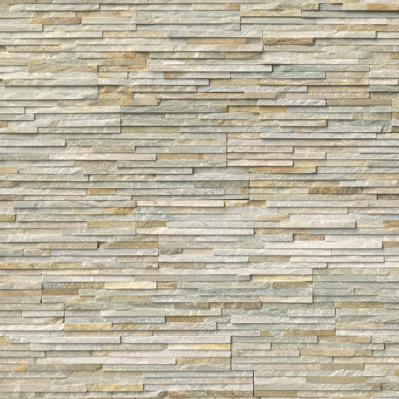 Msi Golden Honey 6 X 24 Natural Stacked Stone Reviews Wayfair