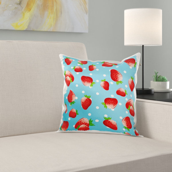 Strawberry Pillow Wayfair
