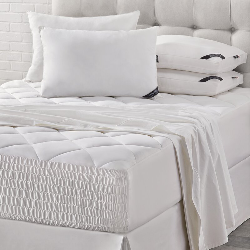 Five Queens Court Royal Fit Polyester Mattress Pad Wayfair