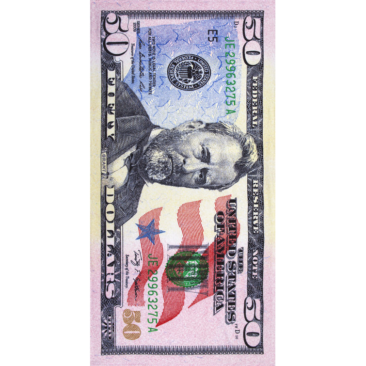 Ebern Designs Pohlman 50 Dollar Bill 100 Cotton Beach Towel Reviews Wayfair