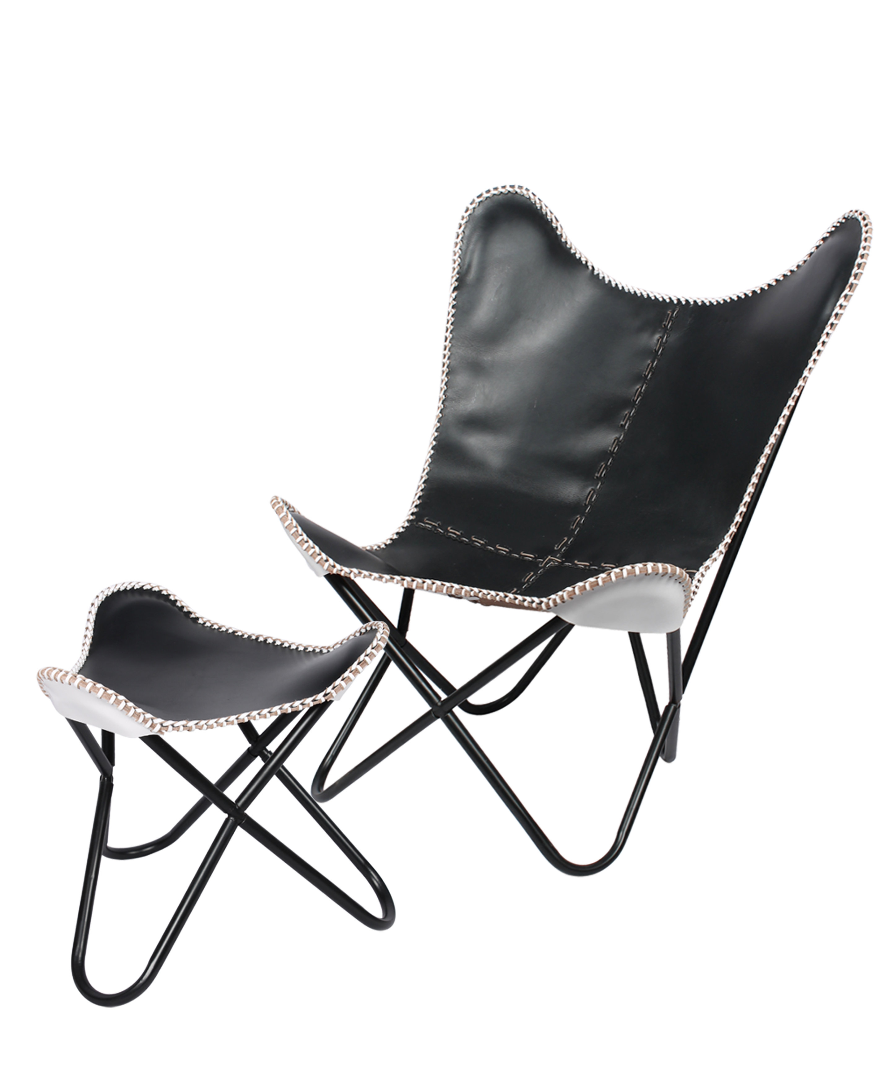 Fashion N You Butterfly Chair And Ottoman Wayfair