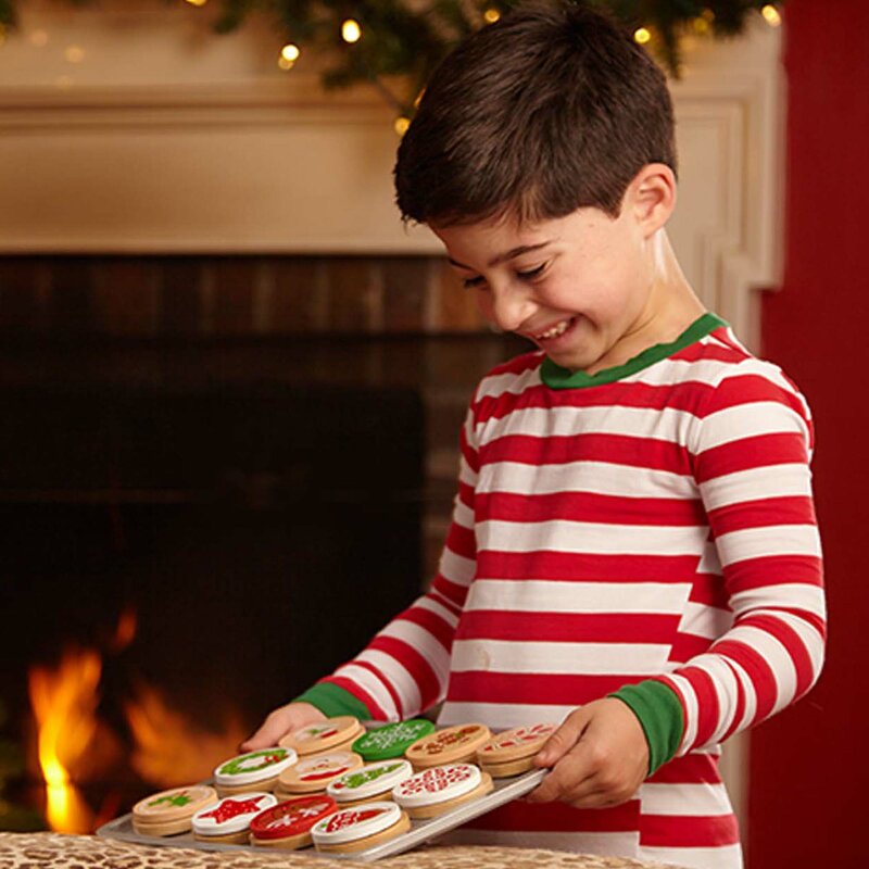 melissa and doug christmas cookie set