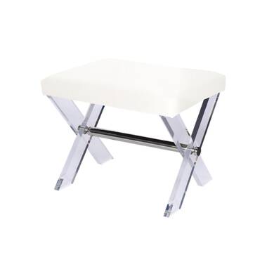 plastic vanity stool