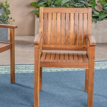 Sack A-Grade Teak Wood Dining Arm Chair Outdoor Garden Patio Furniture New