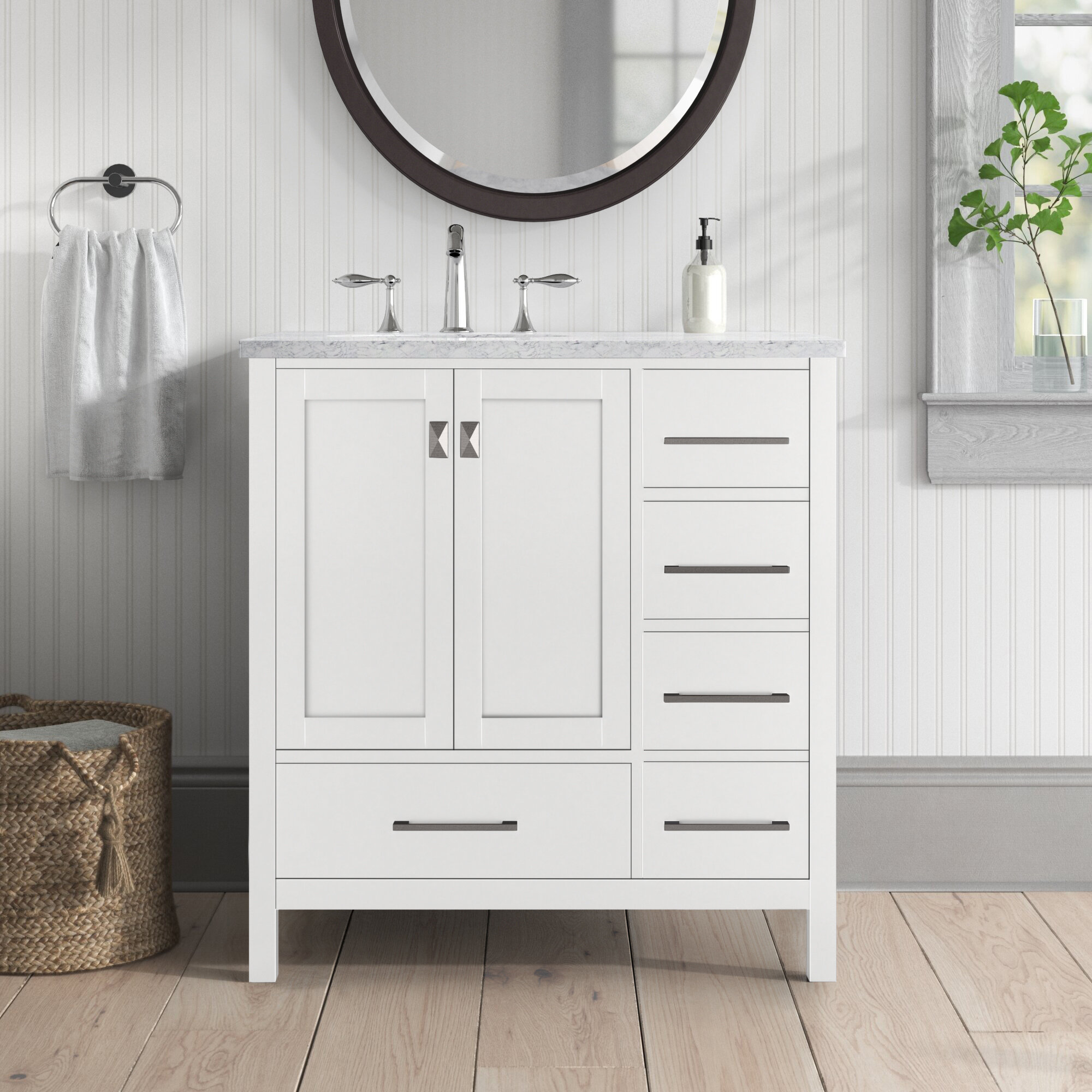 Dickman 32 Single Bathroom Vanity Set Reviews Birch Lane