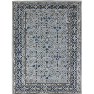Paxtonville Hand-Tufted Blue Area Rug