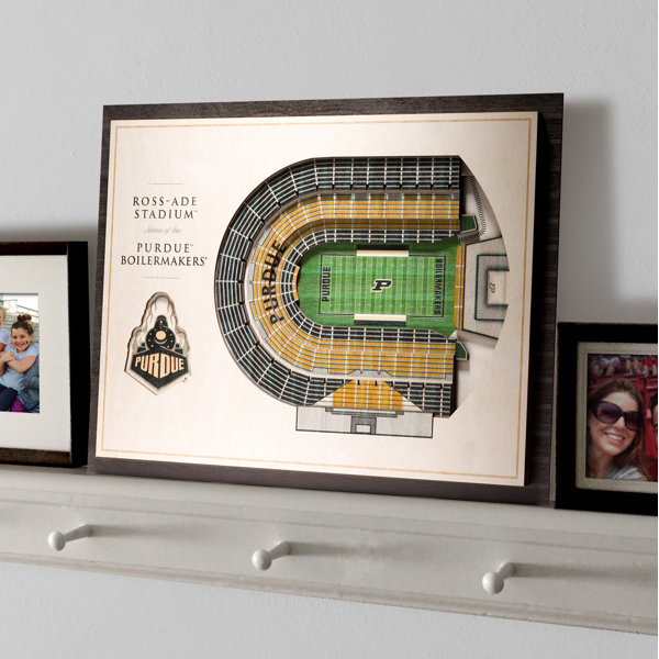 Youthefan Ncaa Purdue Boilermakers Football 5 Layer Stadiumviews