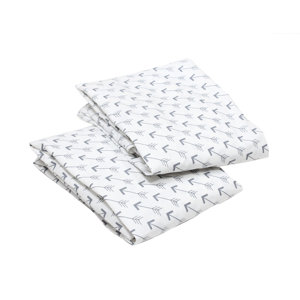 Balanchine Fitted Crib Cotton Sheets (Set of 2)