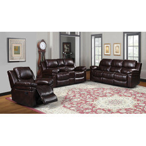 Red Barrel Studio RDBT4752 Yellowhammer 3 Piece Wood Frame Living Room Set