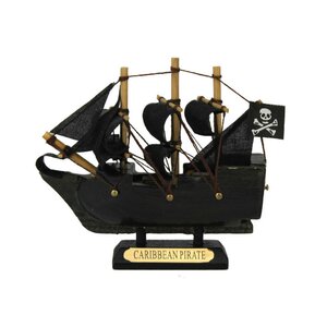 Caribbean Pirate Model Ship