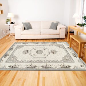 Branwen Ivory/Gray Area Rug