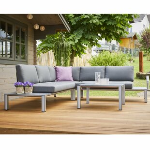 Cobbs 5 Seater Corner Sofa Set By Sol 72 Outdoor