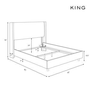 Upholstery King Size Beds