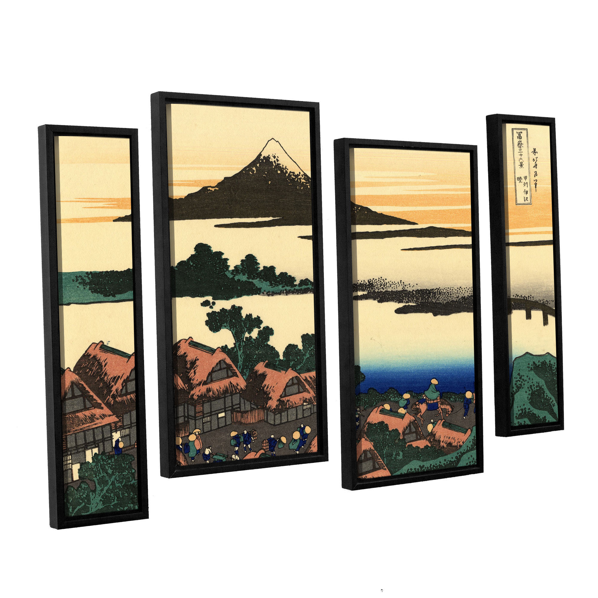Vault W Artwork Dawn At Isawa In The Kai Province By Katsushika Hokusai Print Multi Piece Image On Canvas Wayfair