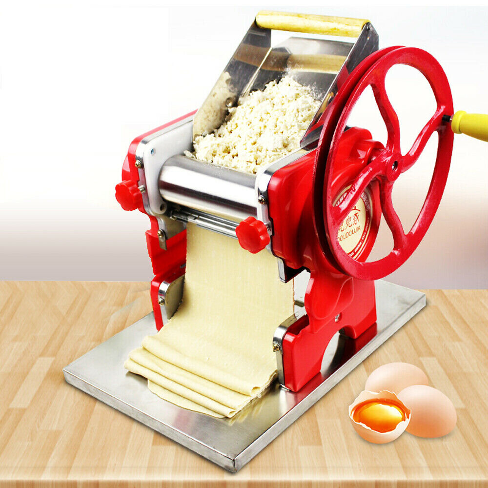 Details about   Commercial Manual Noodle machine Pasta Dumpling Skin Maker Machine 