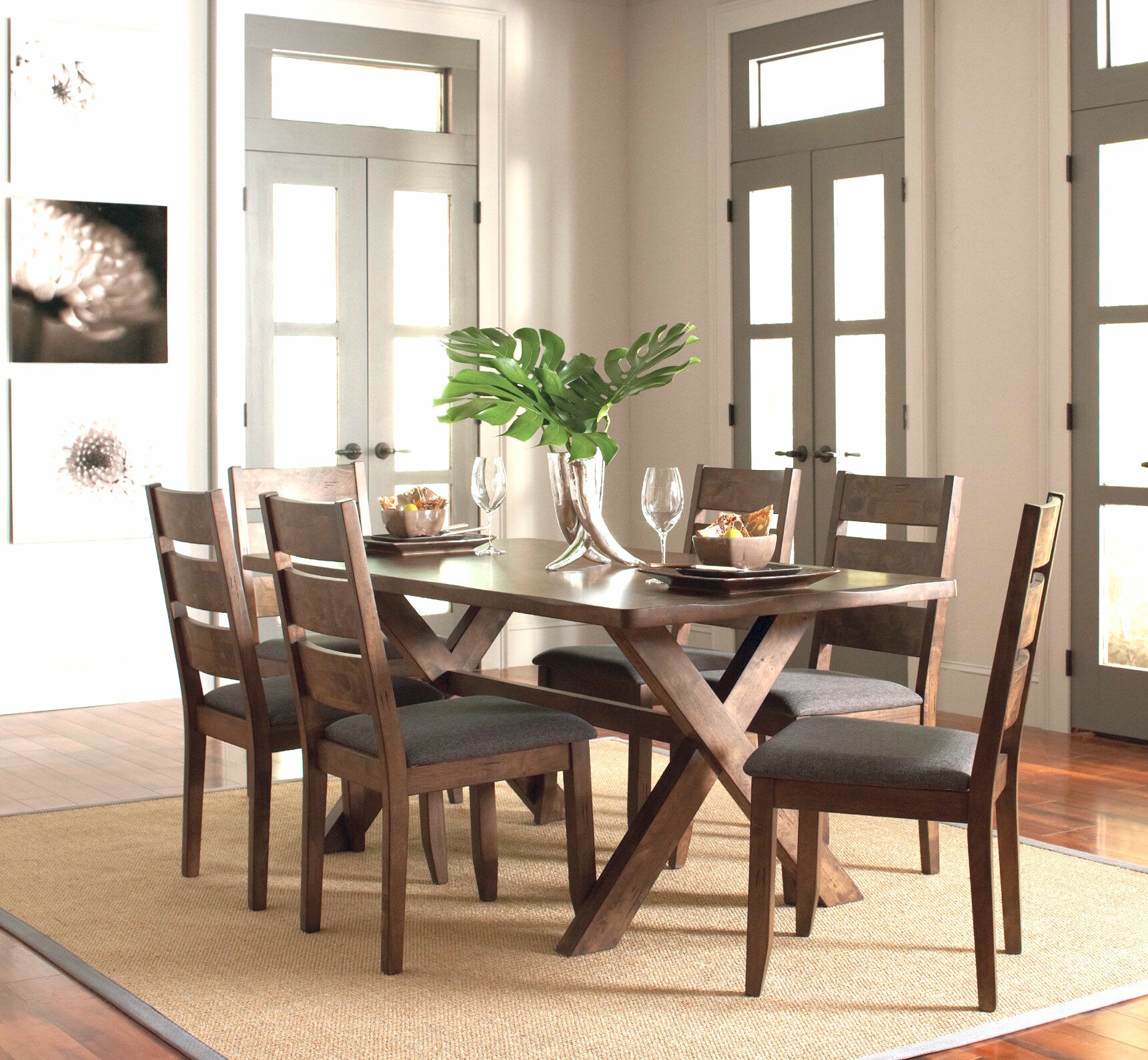 gebhart 7 piece dining set