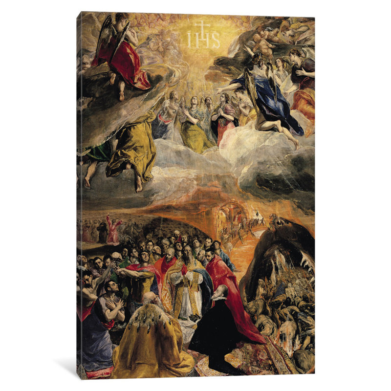 East Urban Home The Adoration Of The Name Of Jesus By El Greco