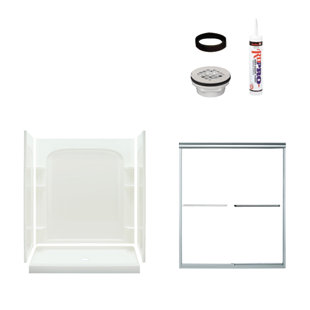 Go to store & view more images Sterling by Kohler Ensemble Curved Shower Package