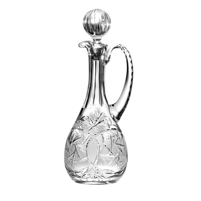 Majestic Crystal Pinwheel 46 oz. Wine Decanter Wayfair