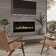 Latitude Run® Adriean Wall Mounted Electric Fireplace & Reviews | Wayfair