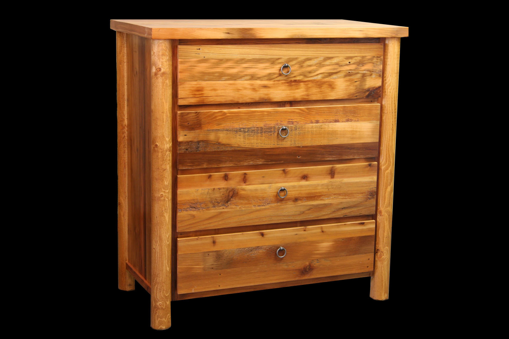 Utah Mountain Barnwood 3 Drawer Dresser Wayfair
