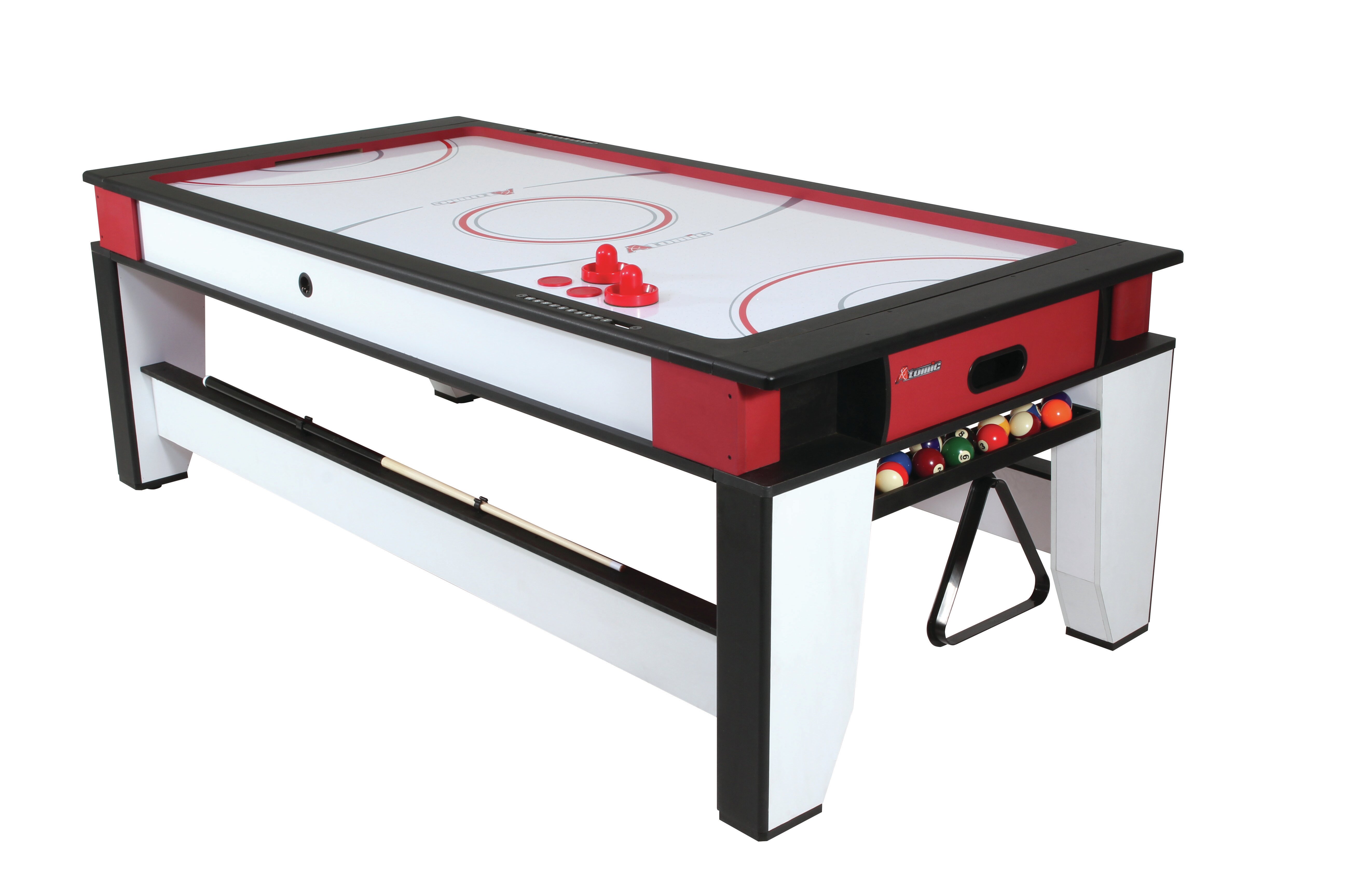 3 In 1 Combo Game Table Hockey Pool Billiard Foosball Arcade Multi Sports Gift