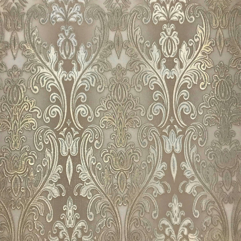 House Of Hampton Amado European Washable Victorian Vinyl Non Woven