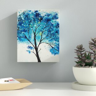 Blue Tree Painting Wayfair