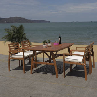 Andover Mills Ferraro 5 Piece Dining Set Wayfair