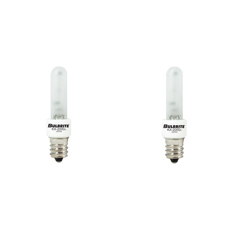 Bulbrite Industries 40w E12 Dimmable Xenon Krypton Stick Light Bulb Wayfair