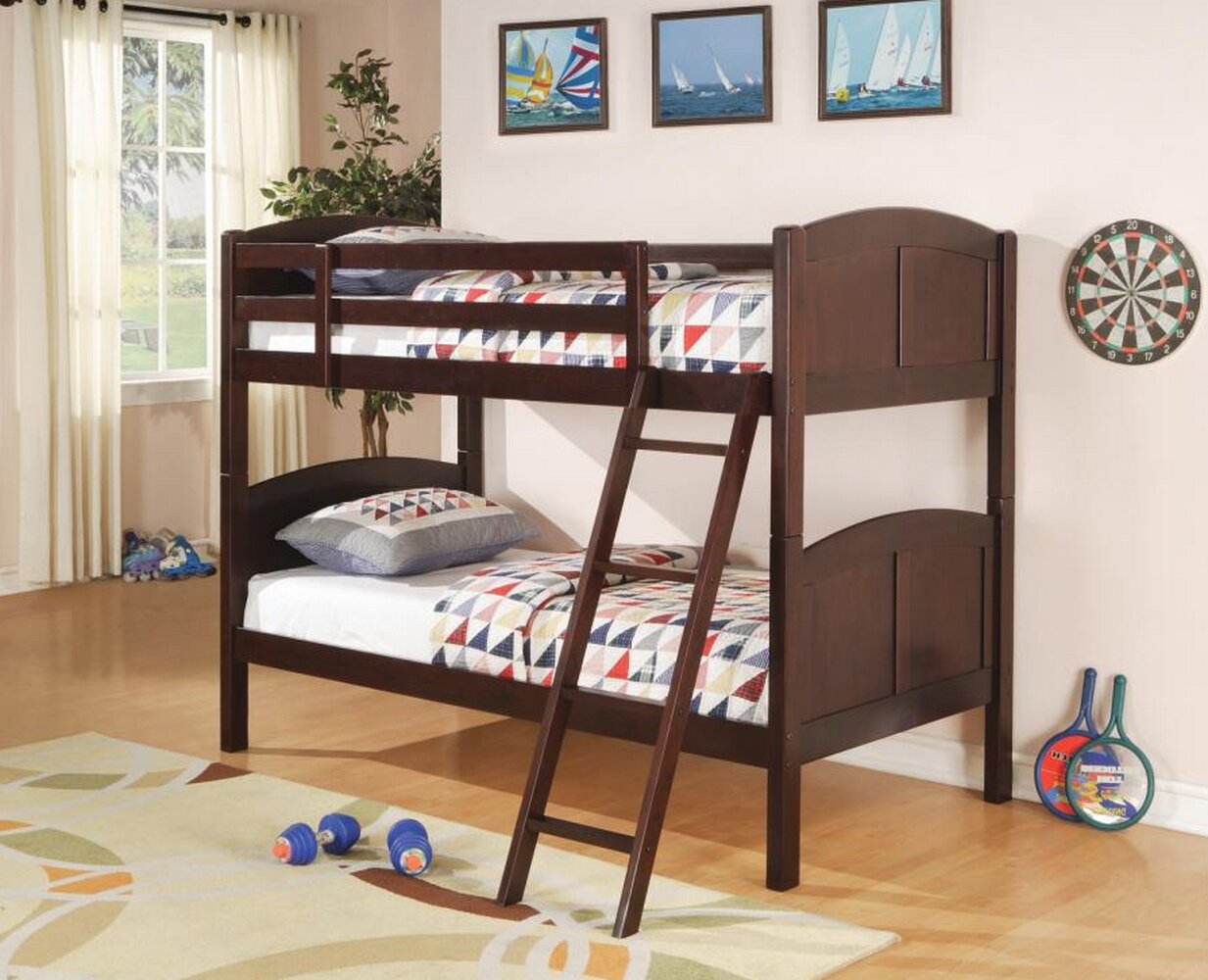 Barneveld Bunk Bed With Euro Glides