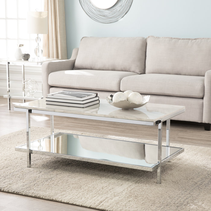 Skipton Faux Marble Coffee Table Skipton Faux Marble Coffee Table