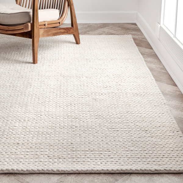 Langley Street Arviso Handmade Braided Wool Off White Area ... (600 x 600 Pixel)