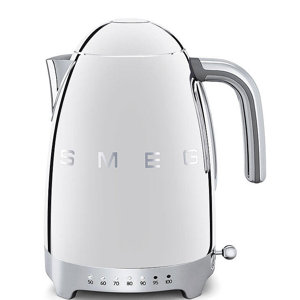 50s Style 1.75-qt. Stainless Steel Variable Temperature Tea Kettle