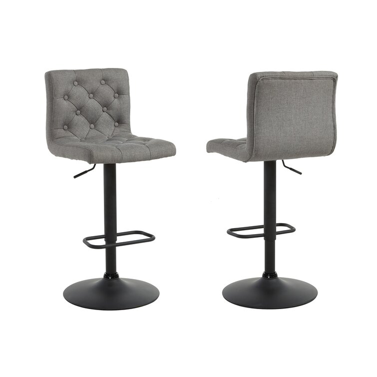 johnson swivel adjustable height bar stool