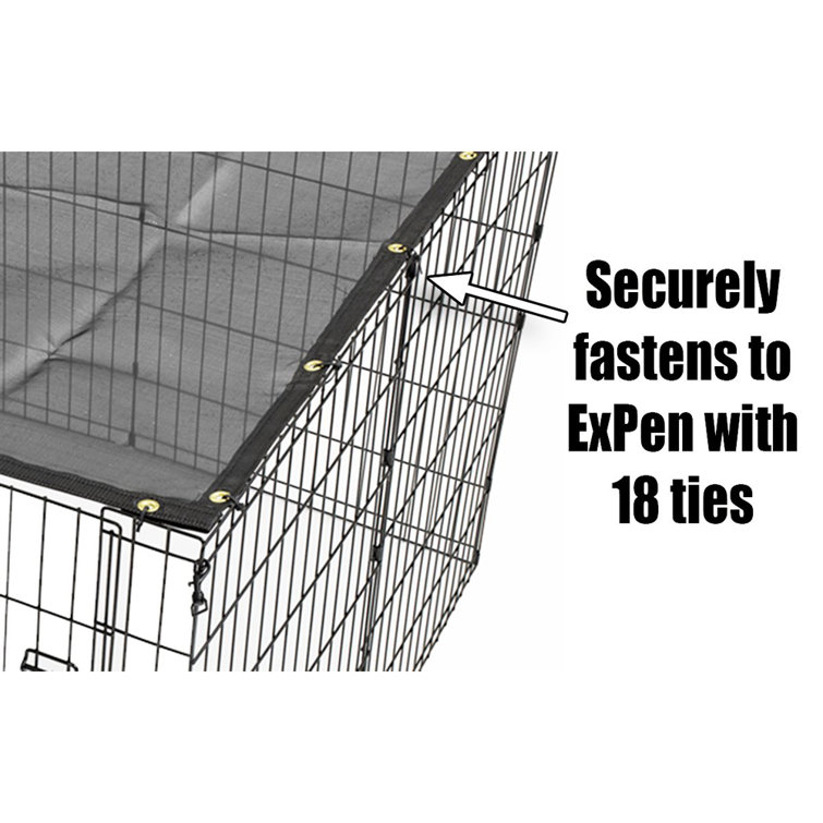 exercise pen with top