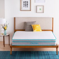 6 Inch Full/ Twin Size Memory Foam Mattress With More Pressure Relief Cooling US 