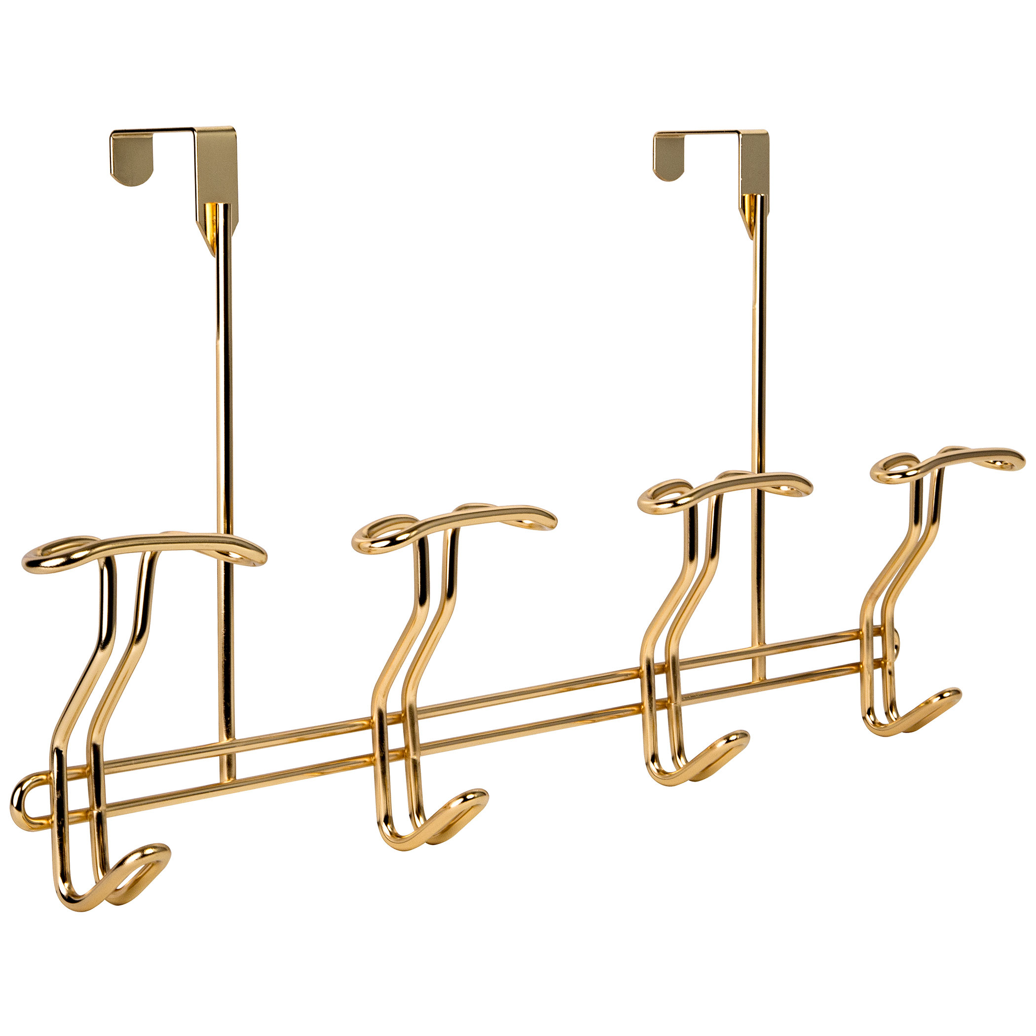 House of Hampton Aahil Decorative over the Door 4 Hook Metal Wall